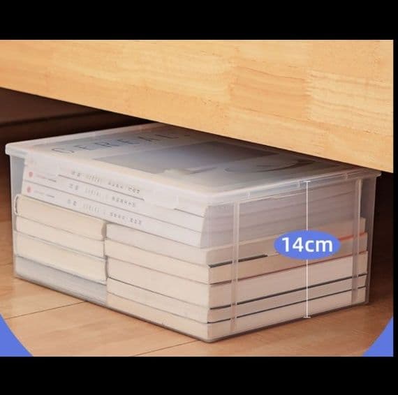 ベッド 下 収納 隙間活用透明収納ケース