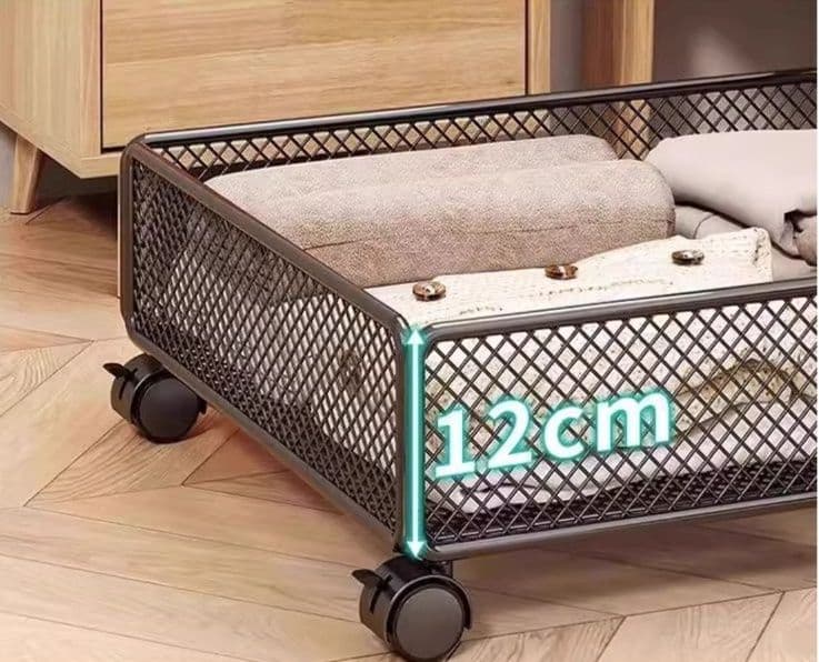 ベッド 下 収納 メッシュスライド収納ケース