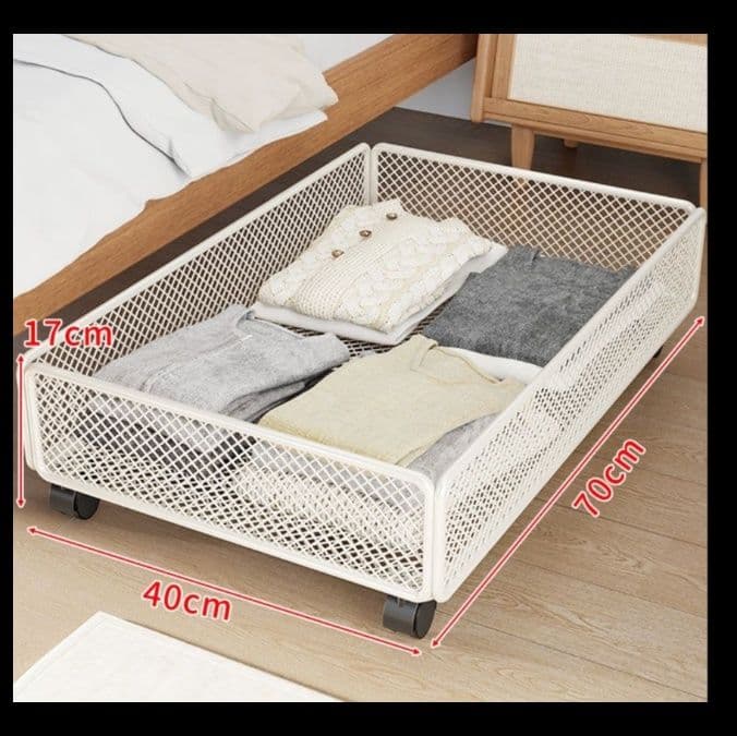 ベッド 下 収納 メッシュ構造ベッド下収納ボックス