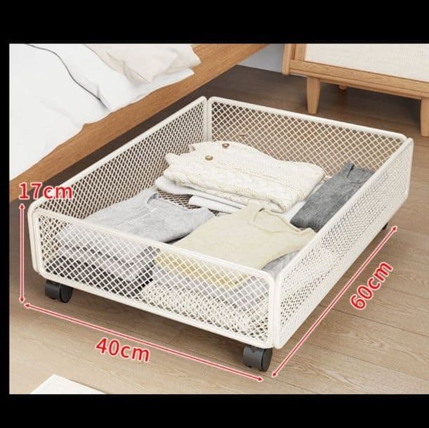 ベッド 下 収納 メッシュ構造ベッド下収納ボックス