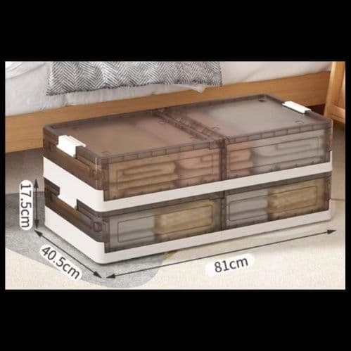 ベッド 下 収納 積み重ね可能な二段式ベッド下収納ボックス