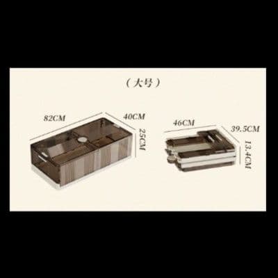ベッド 下 収納 すっきり収納 透明蓋付き衣装ケース