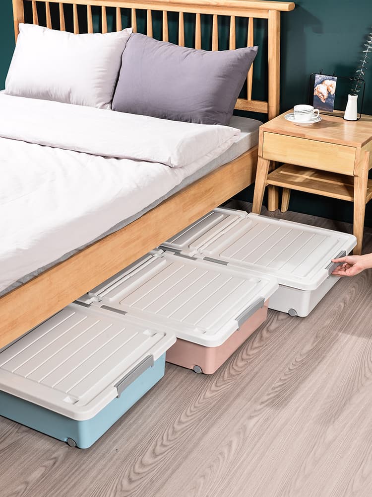 ベッド 下 収納 スライド式ベッド下収納ボックス