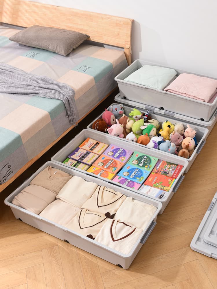 ベッド 下 収納 ベッド下フラット収納ケース